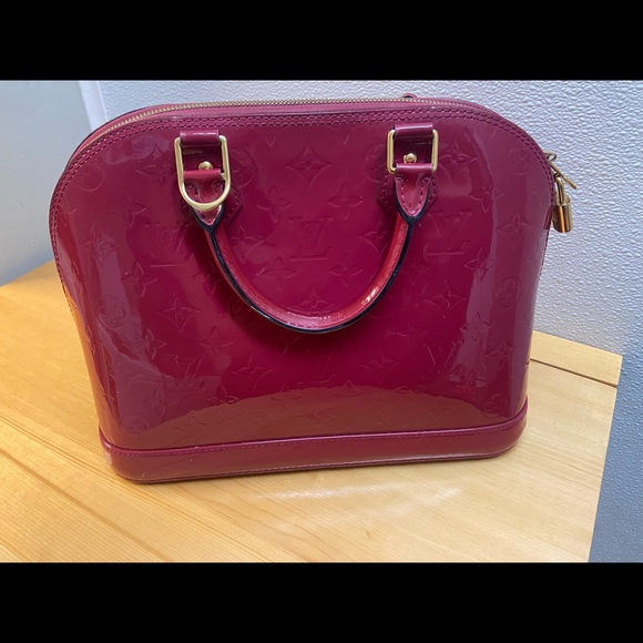 Louis Vuitton pink monogram alma pm bag - Picture 4 of 11